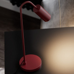 Curve Bordslampa H51cm Mörkröd Curve Bordslampa H51cm Mörkröd