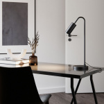 Curve Bordslampa H51cm Mattsvart Curve Bordslampa H51cm Mattsvart