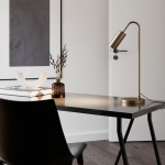 Curve Bordslampa H51cm Mässing Curve Bordslampa H51cm Mässing