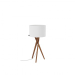 Vega Bordslampa H55cm Ek/Vit Vega Bordslampa H55cm Ek/Vit