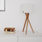 Vega Bordslampa H55cm Ek/Vit Vega Bordslampa H55cm Ek/Vit