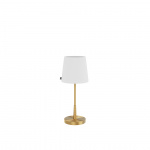 Lumi Bordslampa H48,5cm Mässing/Vit Lumi Bordslampa H48,5cm Mässing/Vit