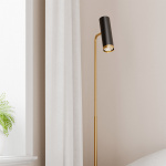 Puls Golvlampa Mattsvart/Mässing Puls Golvlampa Mattsvart/Mässing