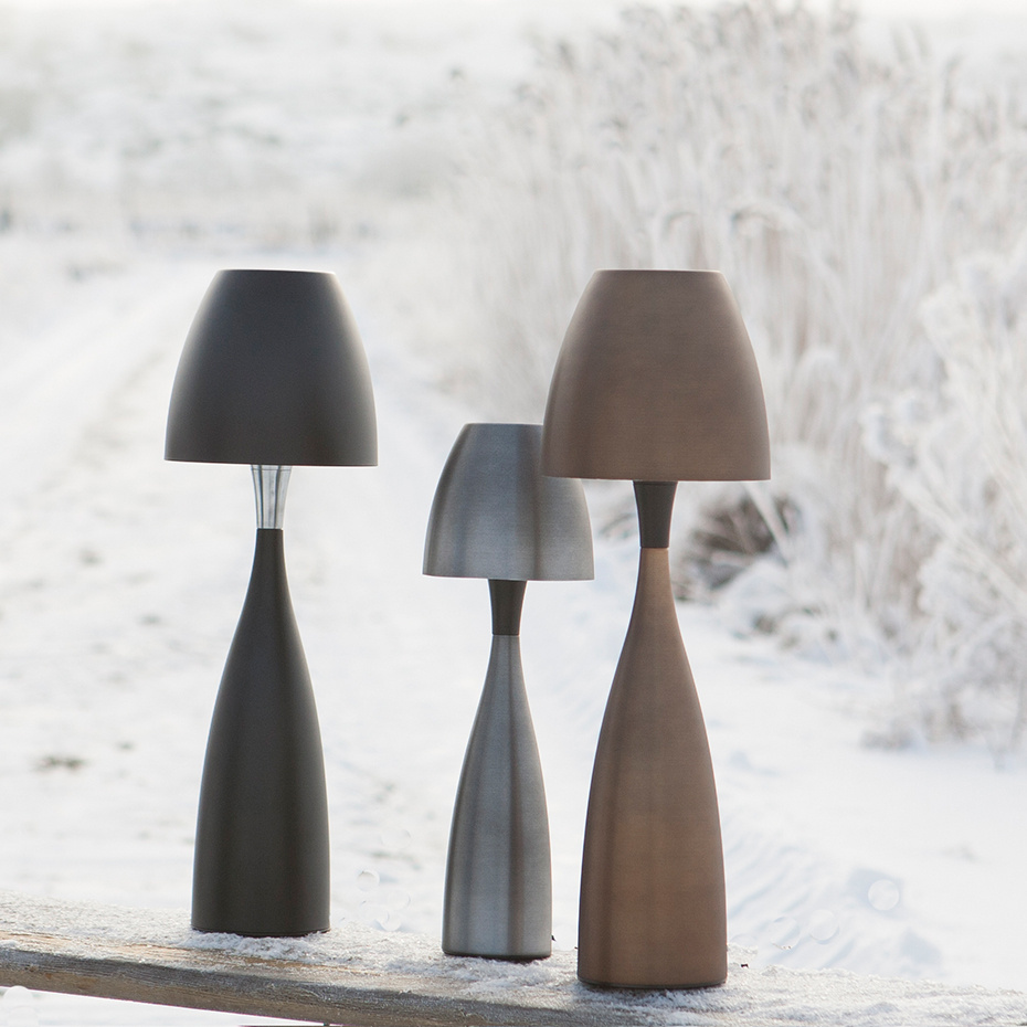 Anemon Bordslampa Mellan Opalglas