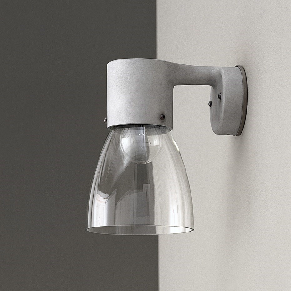 Droppen Vägglampa Klarglas