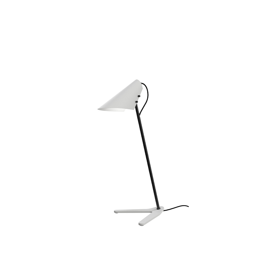 Vincent Bordslampa Vit Struktur