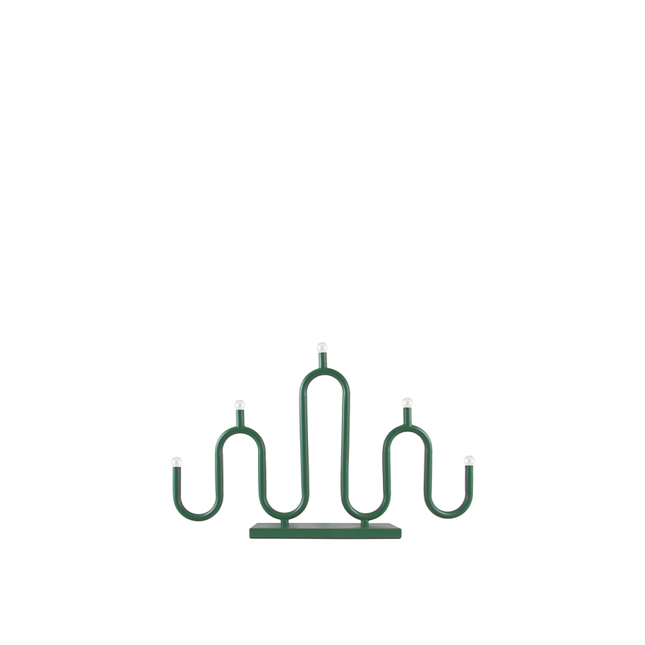 Globen Lighting Noel 5 Ljusstake Grön