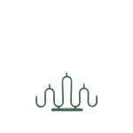 Noel 5 Ljusstake Grön Globen Lighting Noel 5 Ljusstake Grön