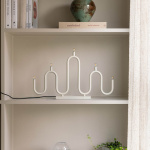 Noel 5 Ljusstake Elfenbensvit Noel 5 Ljusstake Elfenbensvit