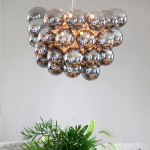 Gross Pendel Ø50cm Rökfärgad Gross Pendel Ø50cm Rökfärgad