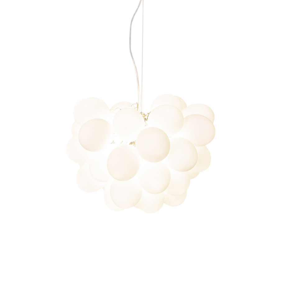 Gross Pendel Ø50cm Mattvit