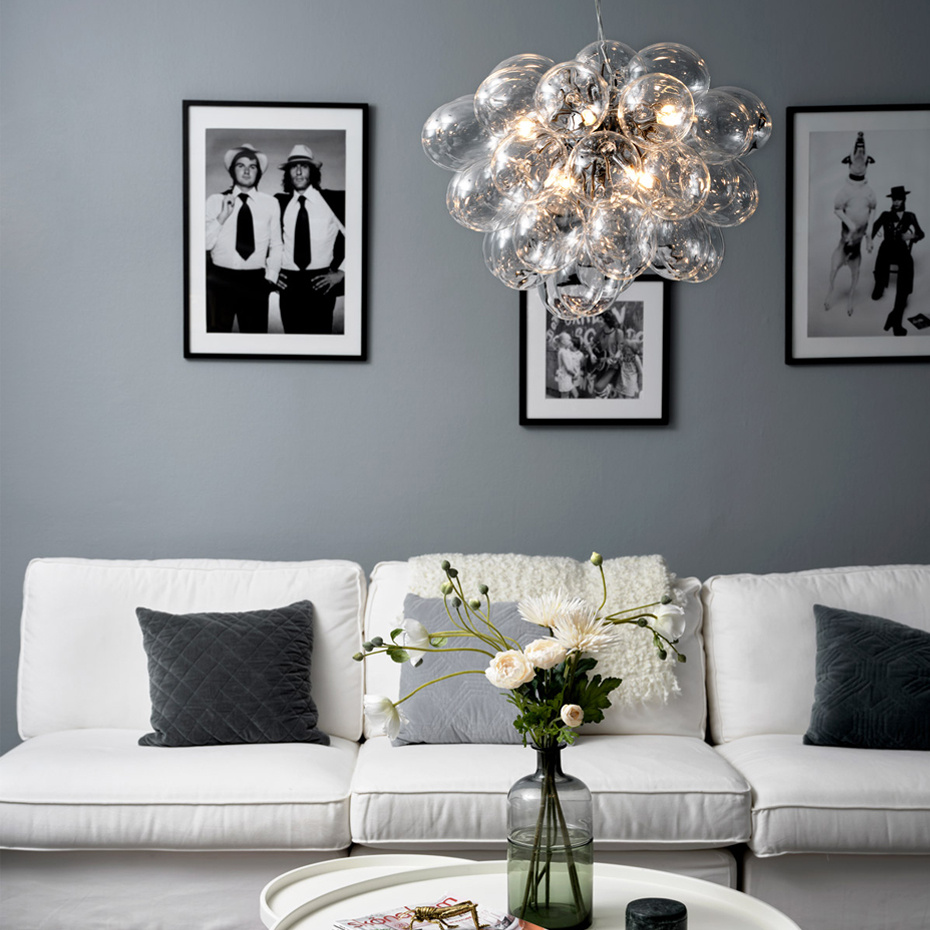 Gross Pendel Ø50cm Klarglas