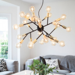 Heroes Pendel Mattsvart/Mässing Heroes Pendel Mattsvart/Mässing