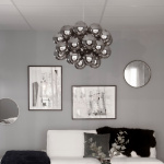 Gross Grande Pendel Ø62cm Rökfärgad Gross Grande Pendel Ø62cm Rökfärgad