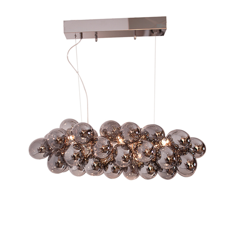 Gross Bar Pendel Rökfärgad