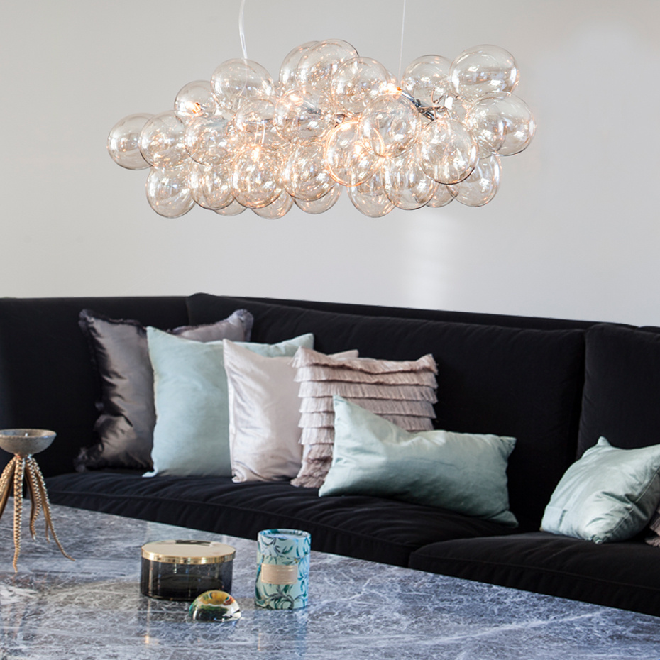 Gross Bar Pendel Amber