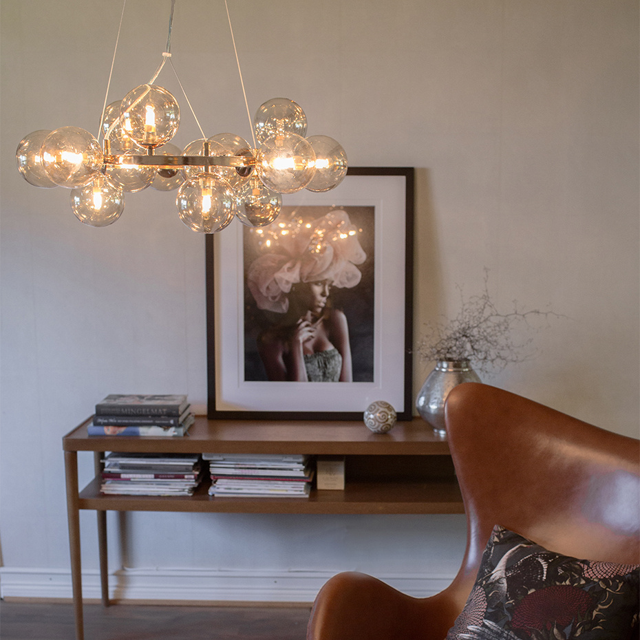 Splendor Pendel Ø58cm Amber