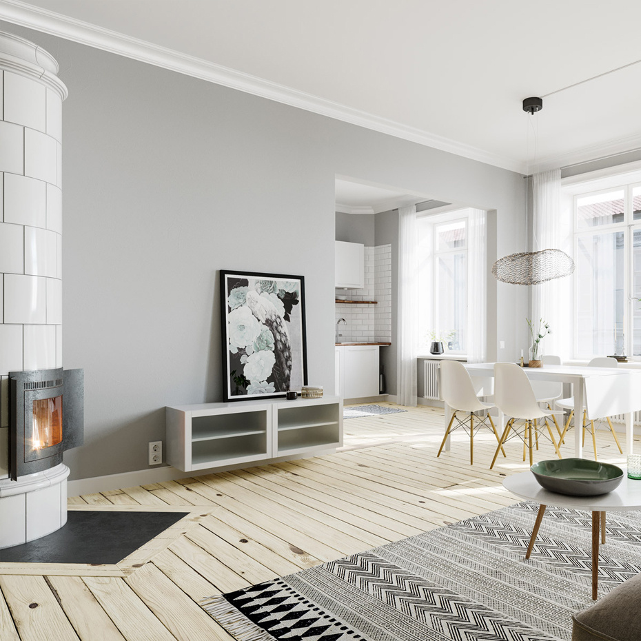 Hayden LED Pendel 75cm Mattsvart