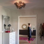 Gross Plafond Ø50cm Rökfärgad Gross Plafond Ø50cm Rökfärgad