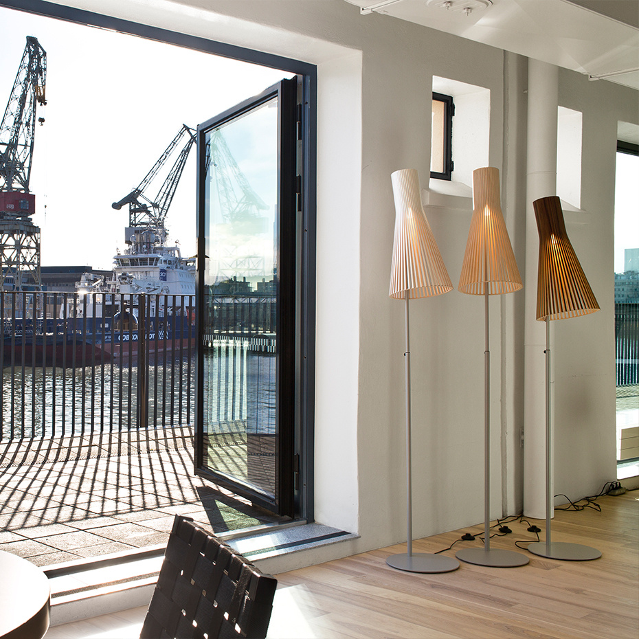 Secto 4210 Golvlampa Walnut