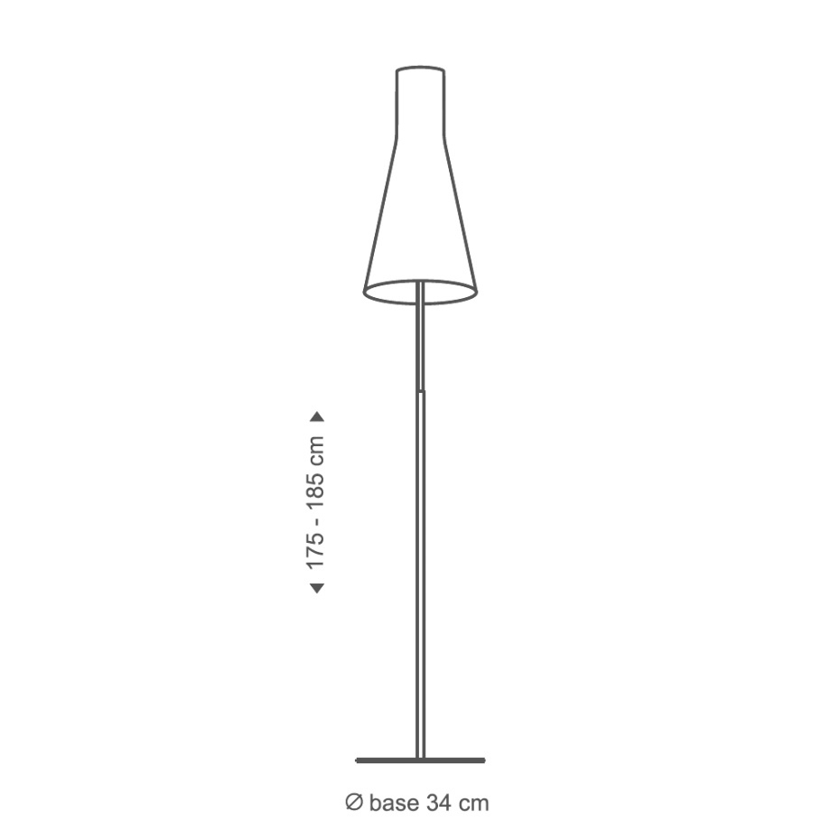 Secto 4210 Golvlampa White