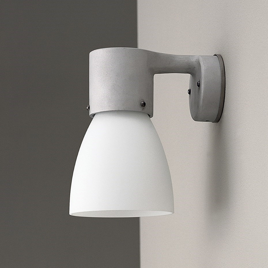 Droppen Vägglampa Opalglas