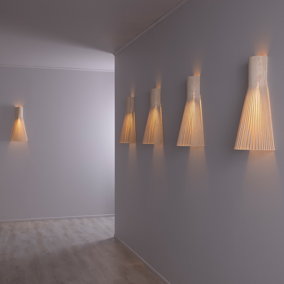 Secto 4230 Vägglampa Walnut