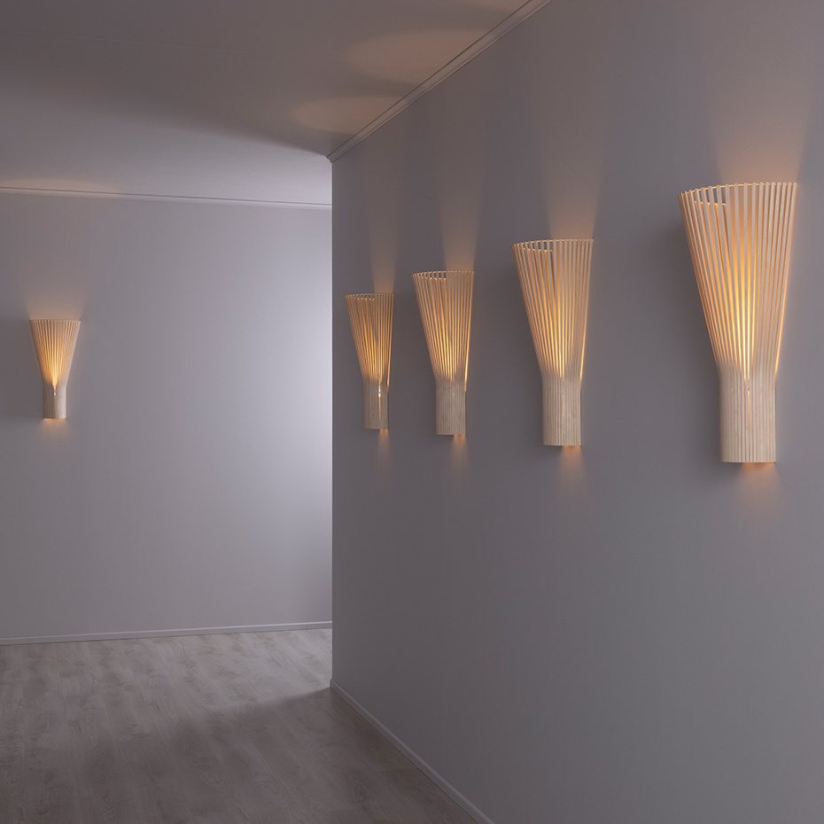 Secto 4230 Vägglampa Walnut