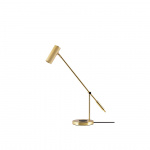 Hubble Read Bordslampa Med Trådlös Laddning Borstad Mässing Hubble Read Bordslampa Med Trådlös Laddning Borstad Mässing