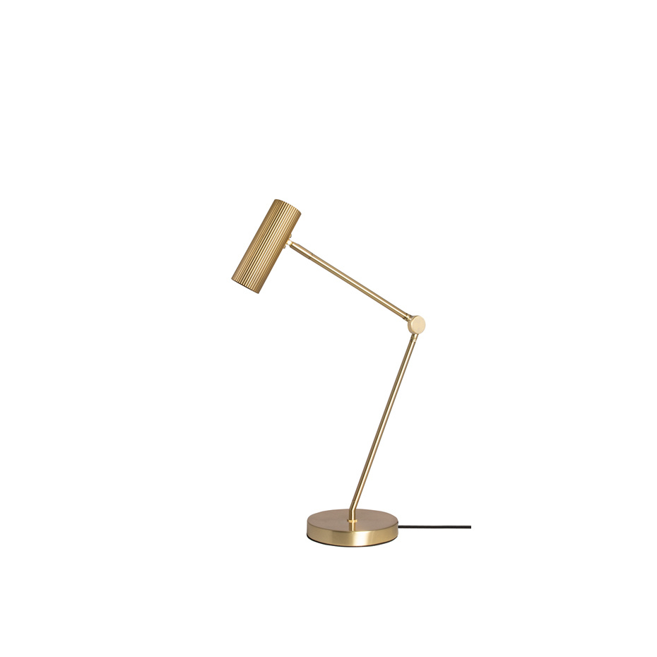 Hubble Read Bordslampa Borstad Mässing