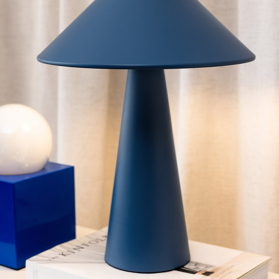 Cannes Bordslampa Blå