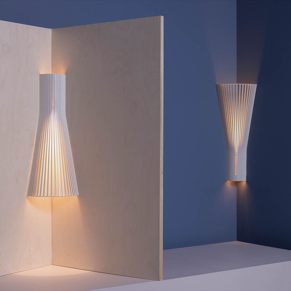 Secto 4236 Hörnlampa Walnut