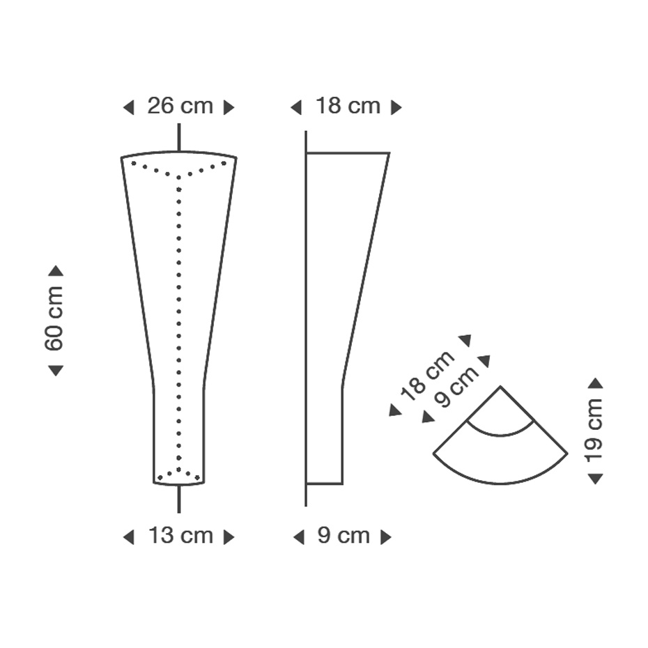 Secto 4236 Hörnlampa White