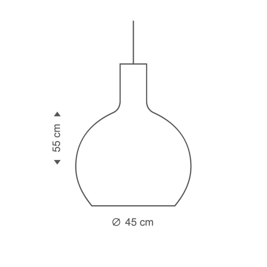 Octo 4241 Pendel Small Walnut