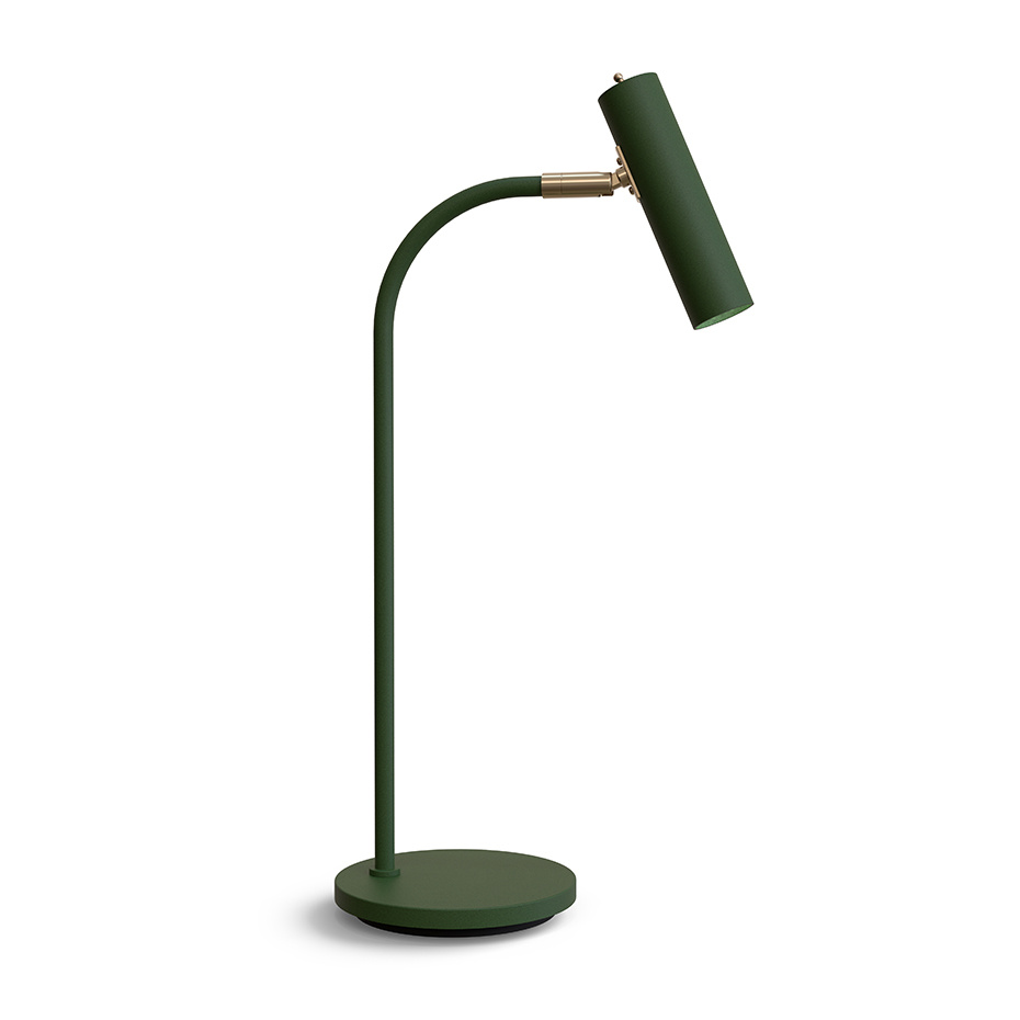 Slender Bordslampa Bottle Green/Mässing