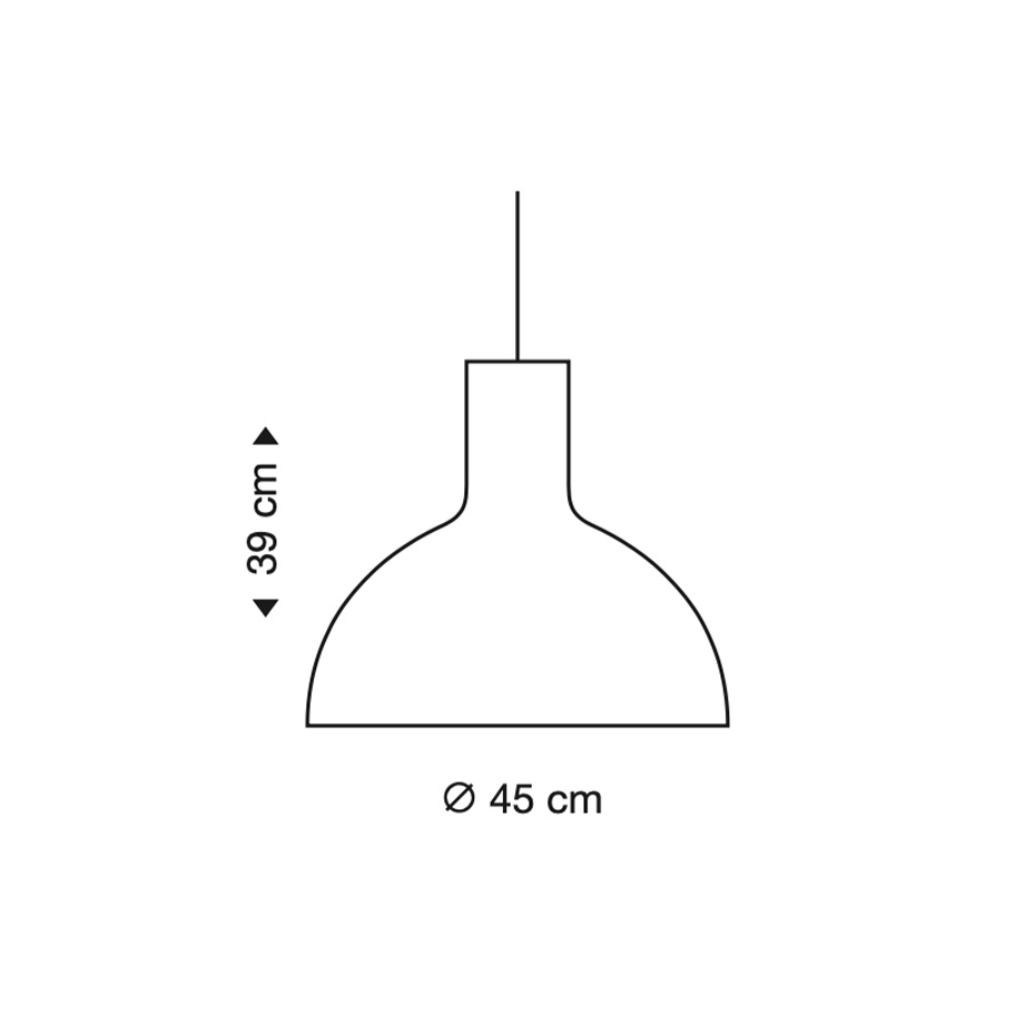 Victo 4251 Pendel Small Walnut