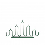 Noel 7 Ljusstake Grön Globen Lighting Noel 7 Ljusstake Grön