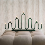 Noel 7 Ljusstake Grön Noel 7 Ljusstake Grön