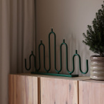 Noel 7 Ljusstake Grön Noel 7 Ljusstake Grön