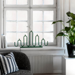 Noel 7 Ljusstake Grön Noel 7 Ljusstake Grön