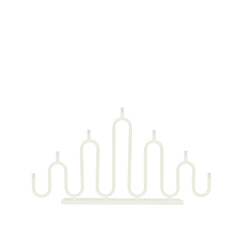 Globen Lighting Noel 7 Ljusstake Elfenbensvit