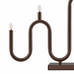Noel 7 Ljusstake Bronze Noel 7 Ljusstake Bronze