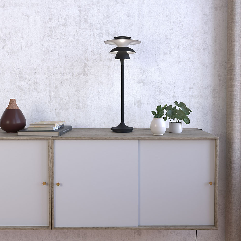 Picasso Bordslampa H46cm Mattsvart