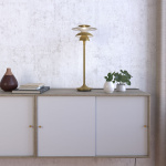 Picasso Bordslampa H46cm Mässing Picasso Bordslampa H46cm Mässing