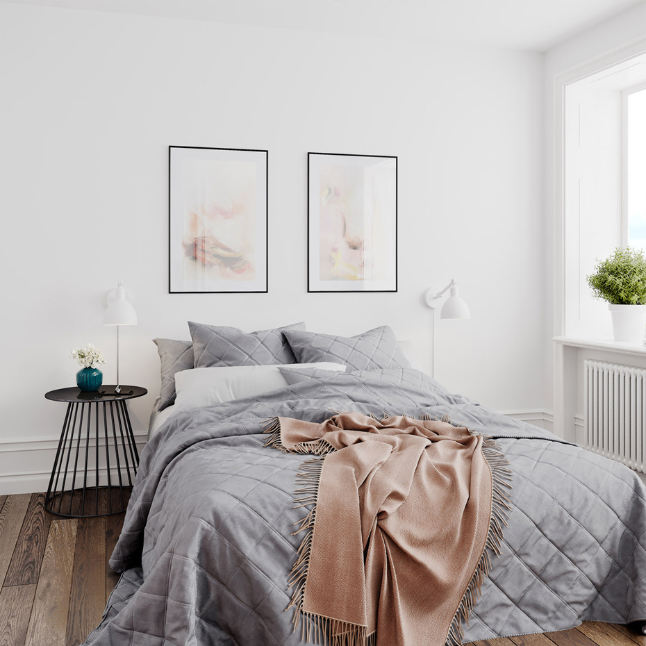 Bazar Vägglampa Mini Sandvit