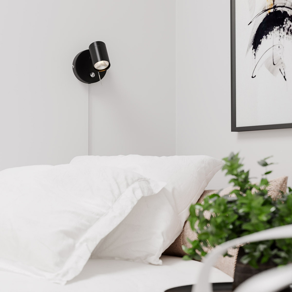 Correct Vägglampa Mattsvart