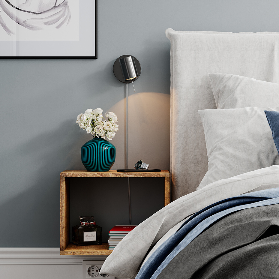 Correct Vägglampa Mattsvart