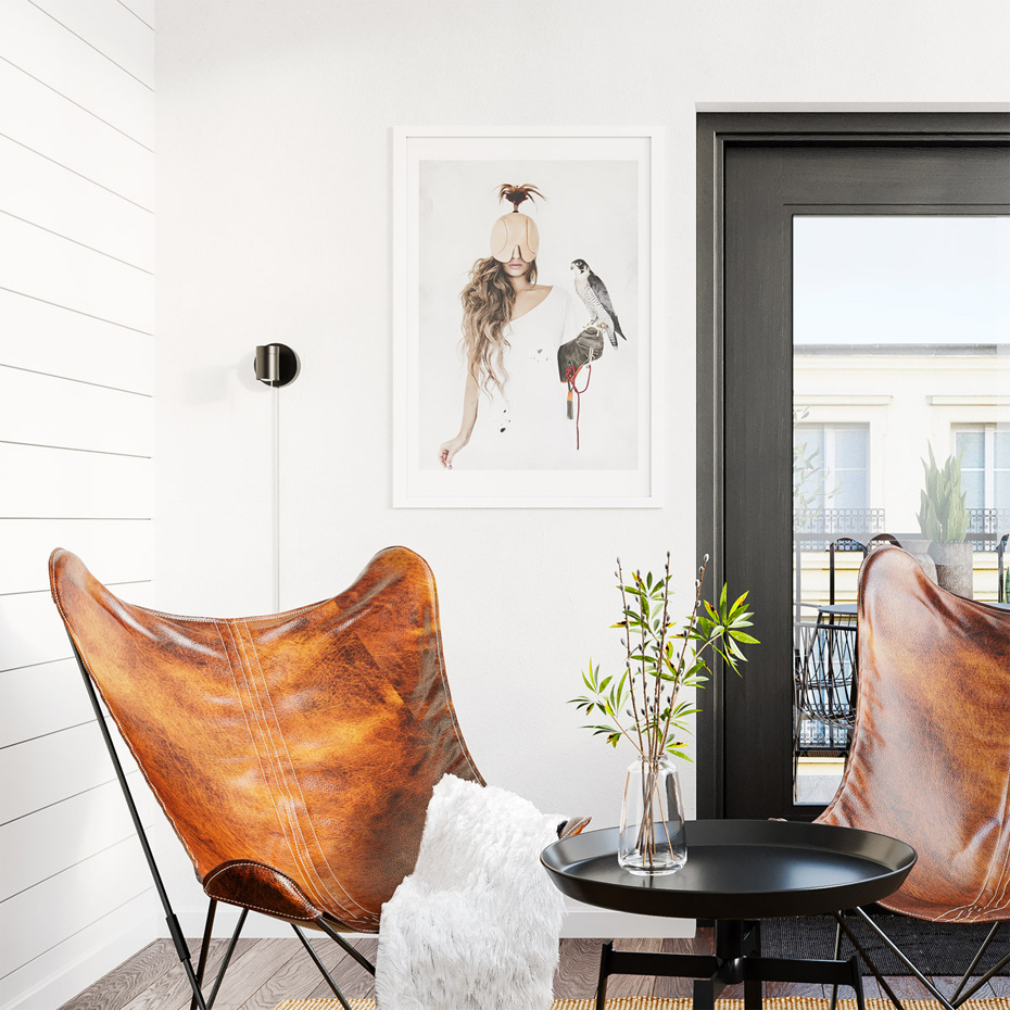 Correct Vägglampa Mattsvart