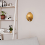 Aruba Vägglampa Mässing Aruba Vägglampa Mässing