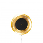 Shelby Vägglampa Ø50cm Mattsvart/Mässing Shelby Vägglampa Ø50cm Mattsvart/Mässing